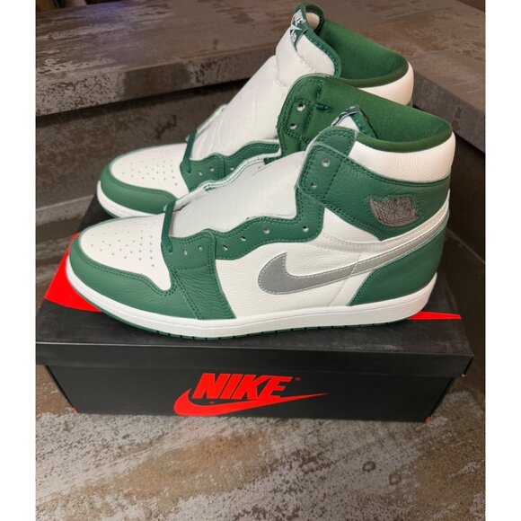 Jordan 1 Retro High OG Gorge Green Size 13- DZ5485-303 - Picture 4 of 10